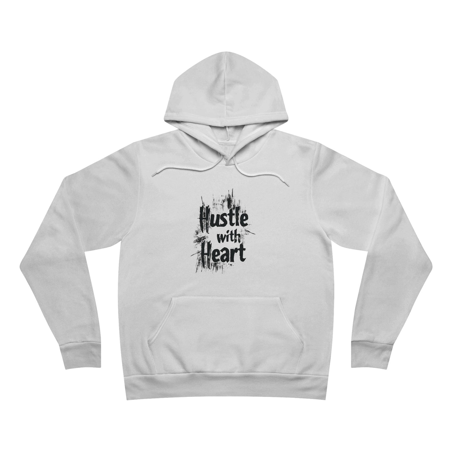 Hustle with Heart Unisex Sponge Fleece Pullover Hoodie