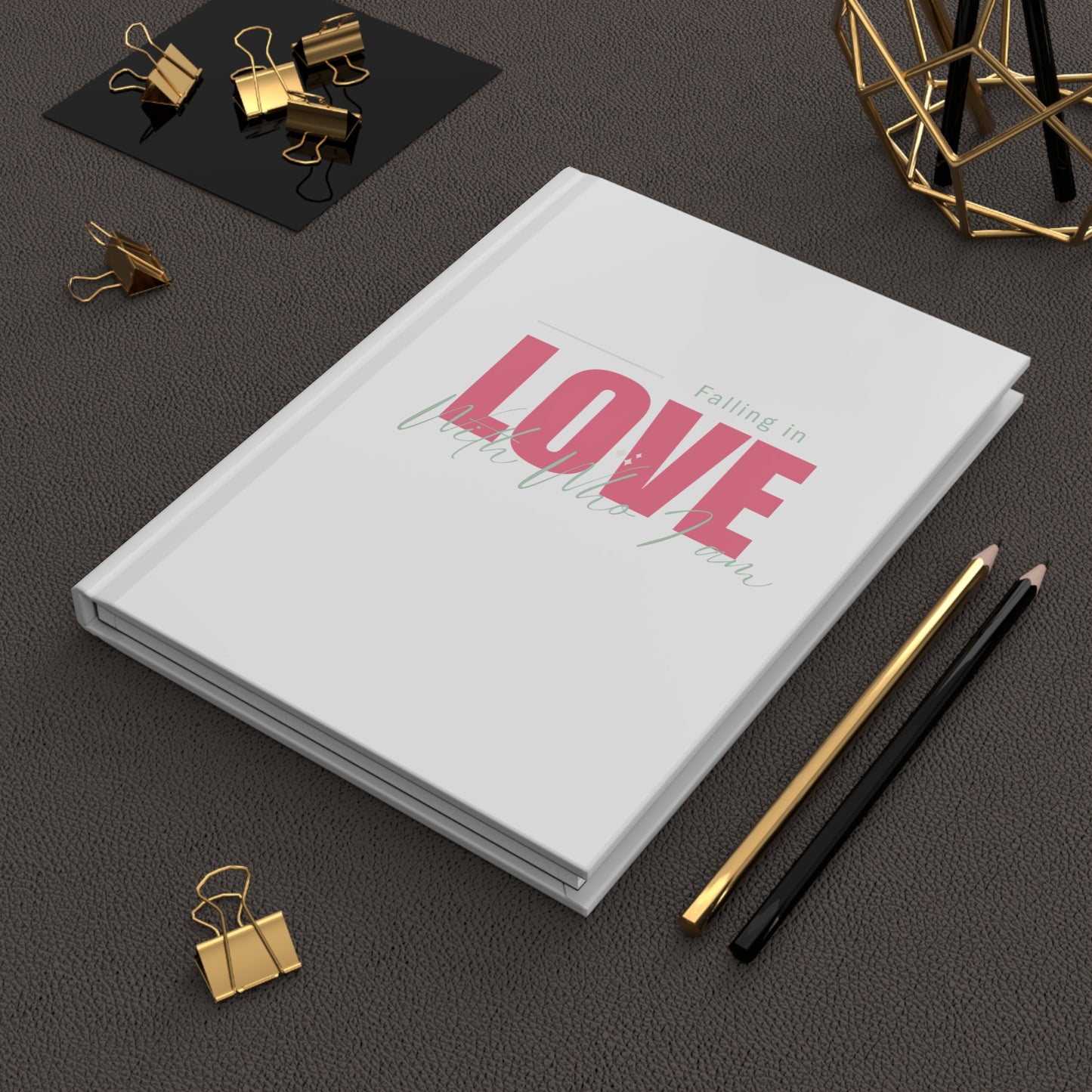 Bronzed XoXo Hardcover Journal Matte (op)