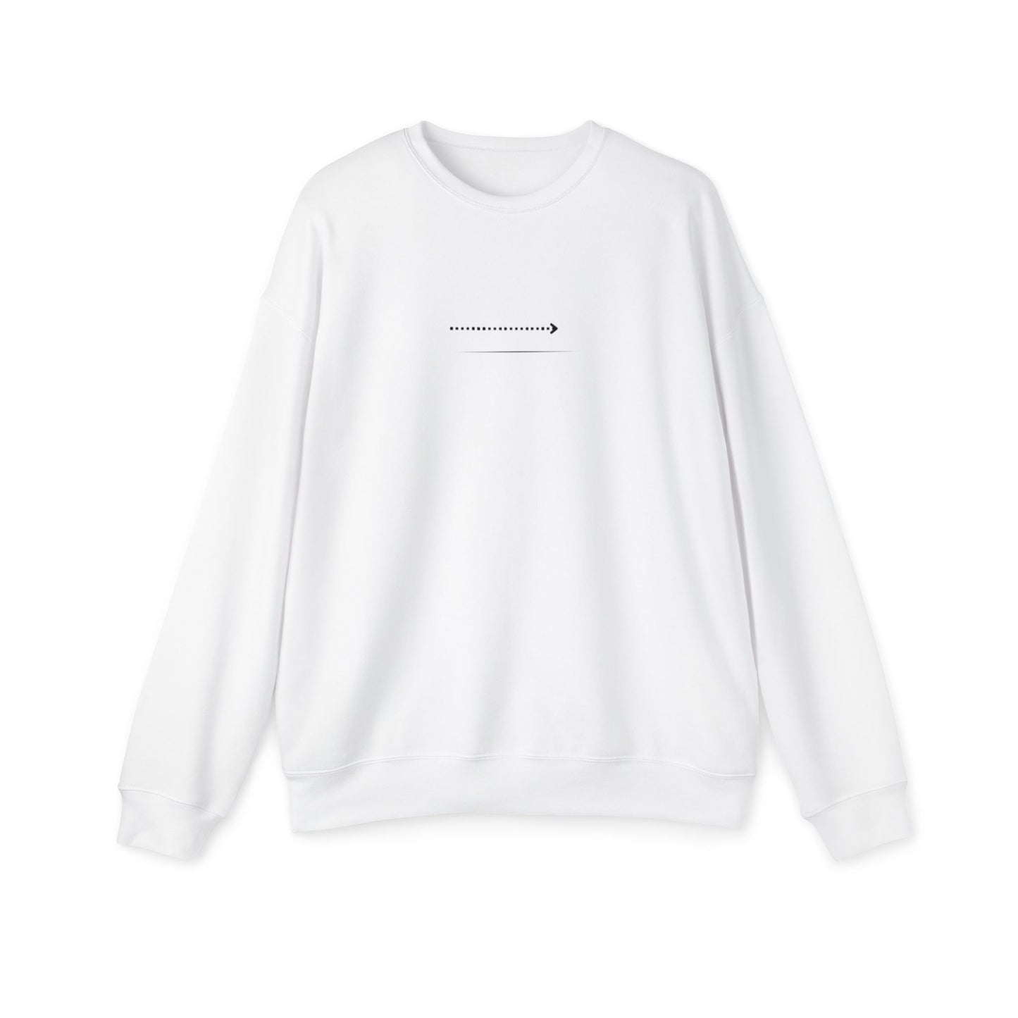 Shades of Évölv Unisex Drop Shoulder Sweatshirt (wht)