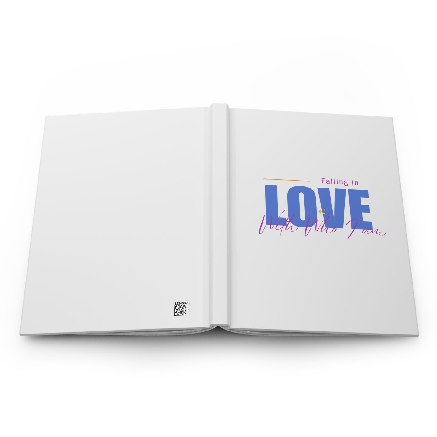 Bronzed XoXo Hardcover Journal Matte (blu)