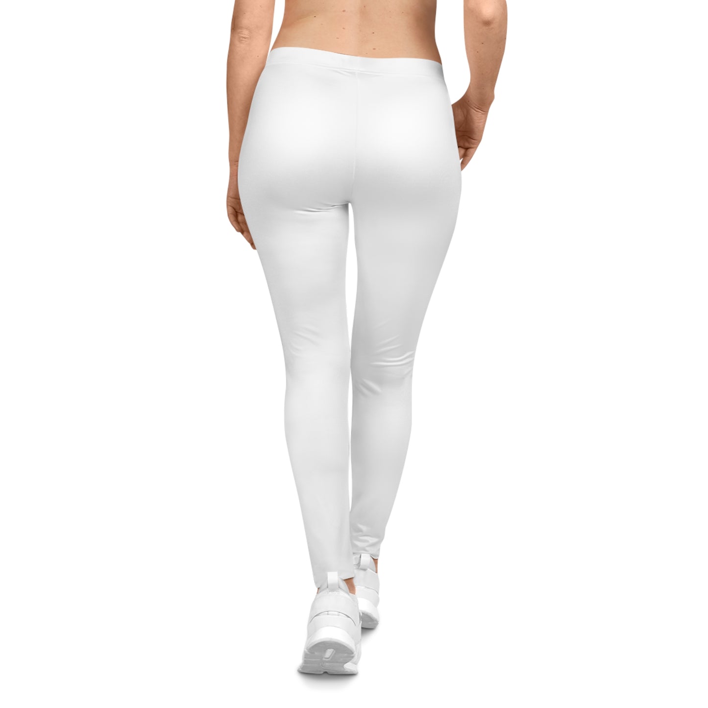 Évölv by Bronzed XoXo Women's Casual Leggings (AOP) (Gry)