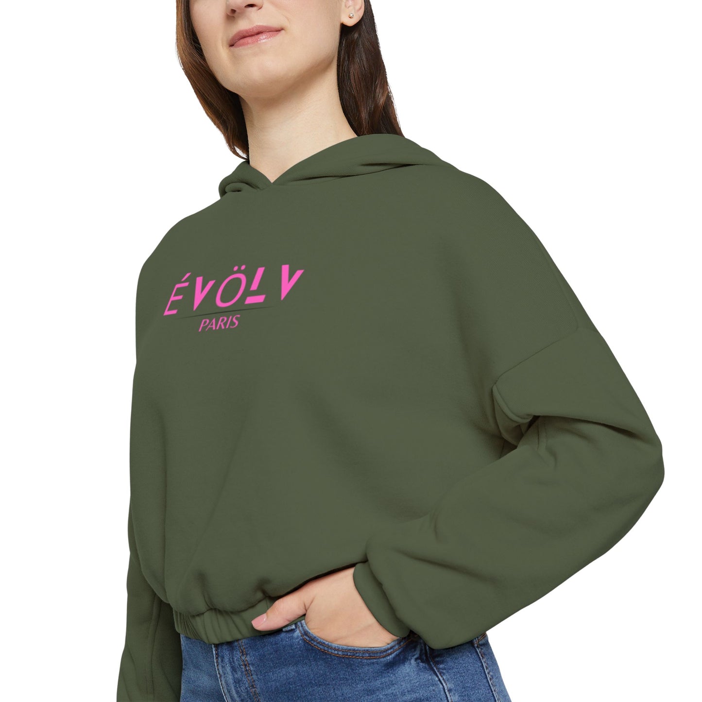 Évölv Women's Cinched Bottom Hoodie