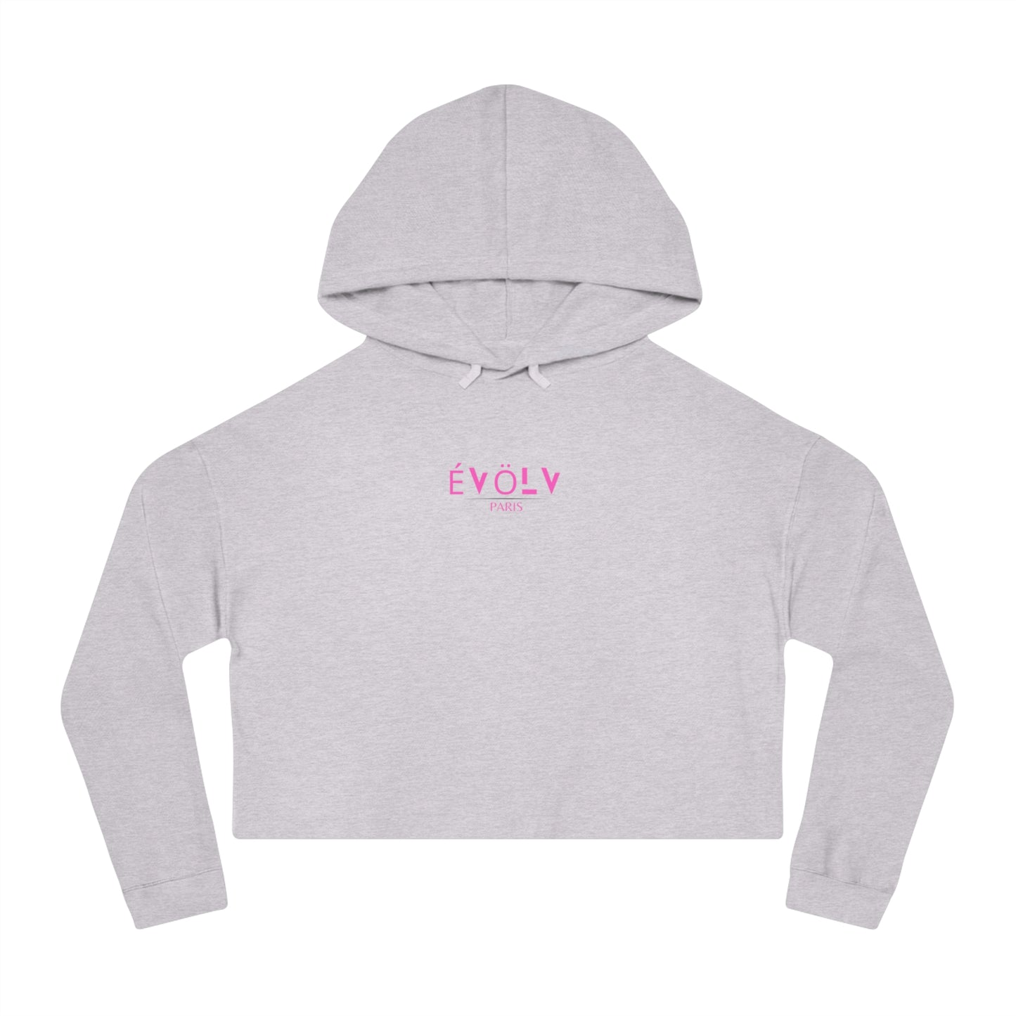 Évölv Women’s Cropped Hooded Sweatshirt Tie Die