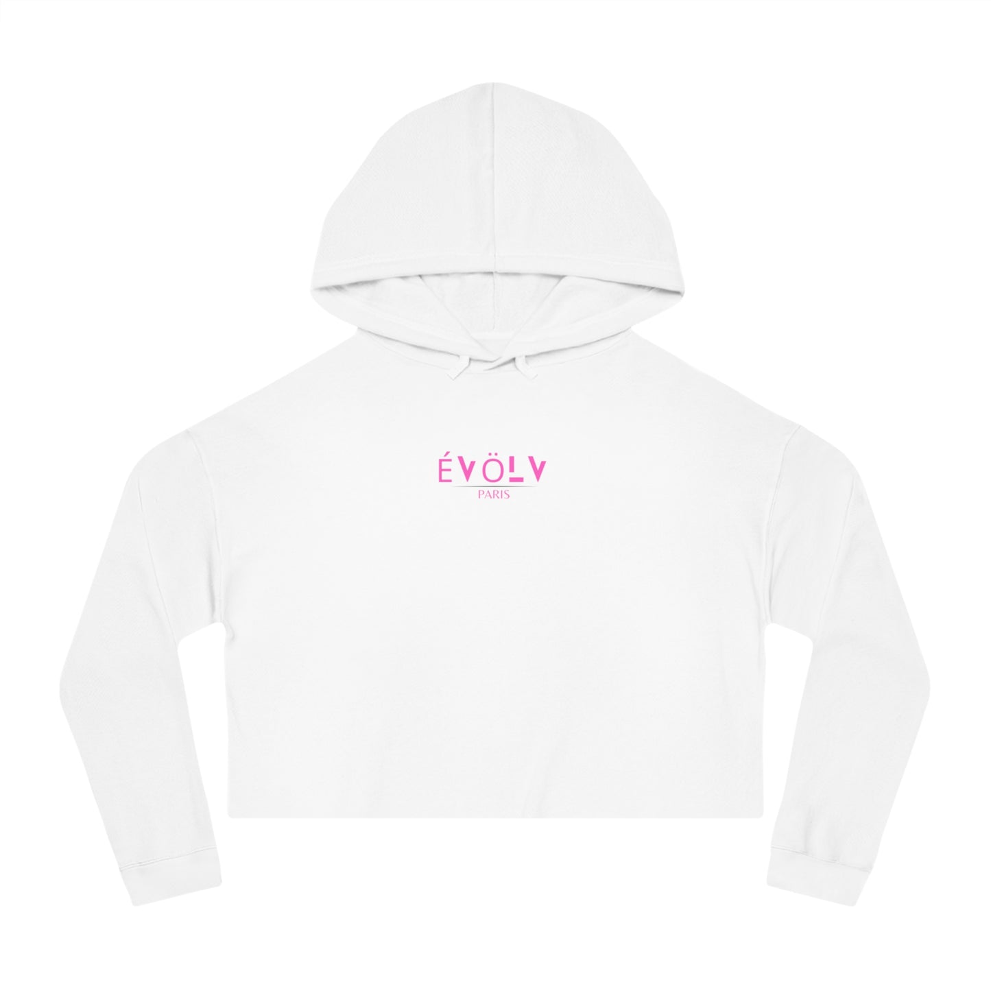 Évölv Women’s Cropped Hooded Sweatshirt Tie Die