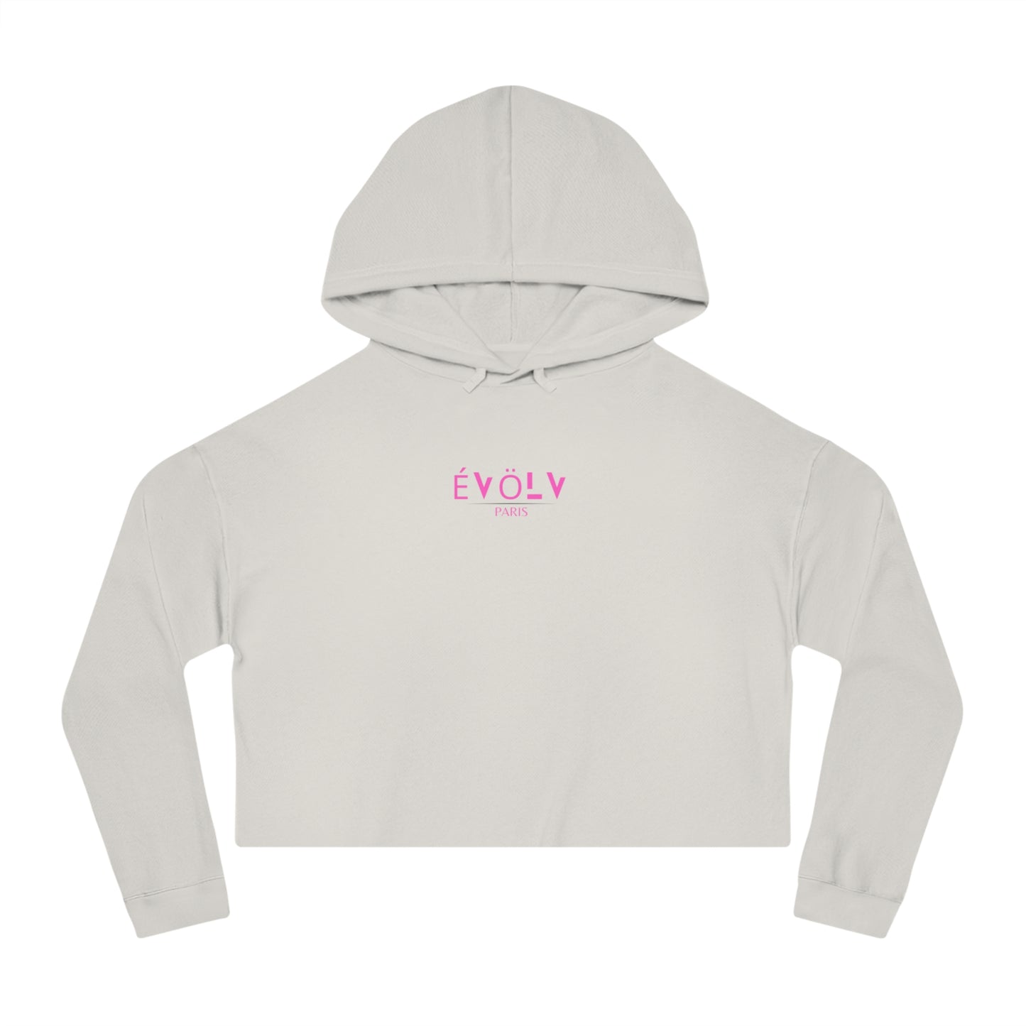 Évölv Women’s Cropped Hooded Sweatshirt Tie Die